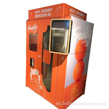 máquina expendedora de jugo de naranja